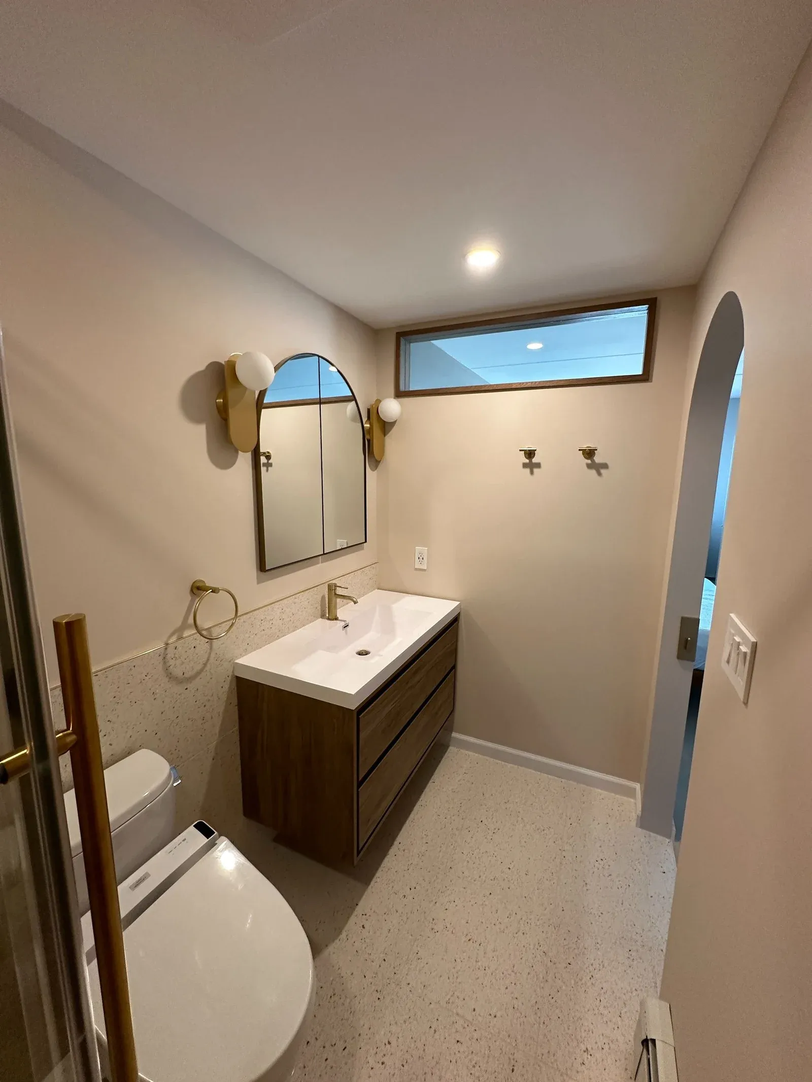 Bathroom remodel by Apex